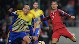 Ronaldo marque son premier « poker » pour le Portugal