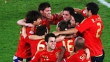 Spain celebrate in 2008 – but to do it again in two years' time would be to defy history