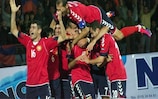 Armenia are on a brink of a surprise place in the play-offs