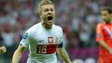 Jakub Błaszczykowski explose de joie après son égalisation au stade National