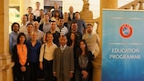 Les participants à l'atelier de l'UEFA sur les opérations commerciales