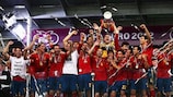 España es la selección que más victorias ha logrado en la fase de clasificación, con 72