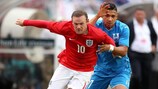 Wayne Rooney in action for England against Honduras