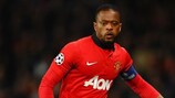 Patrice Evra spent eight-and-a-half years at Old Trafford