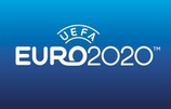 Il logo provvisorio di UEFA EURO 2020