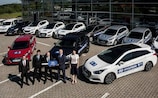 Hyundai has handed over a fleet of 61 vehicles for the tournament