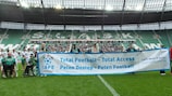 Record di tifosi disabili per una partita in Polonia