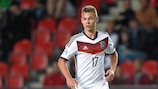 Joshua Kimmich in action for Germany's Under-21s – will he be going to UEFA EURO 2016?