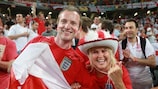 England fans always follow their team in large numbers at major tournaments