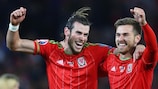 Gareth Bale (left) and Aaron Ramsey