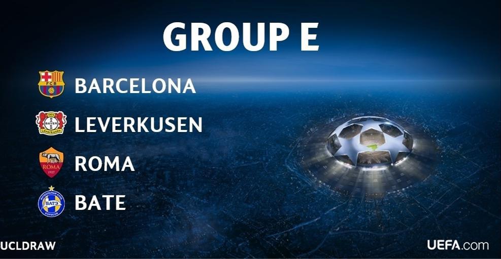 Group E Analysis Barcelona Leverkusen Roma Bate Uefa Champions League Uefa Com