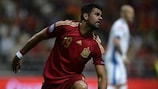 Diego Costa a inscrit son premier but pour l'Espagne contre le Luxembourg au match aller