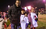 Ludovic Giuly est ambassadeur de la Fondation UEFA pour l'enfance à Lyon