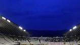 Problems occurred at the Stadion Poljud in Split