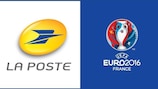 UEFA and La Poste have unveiled a composite logo