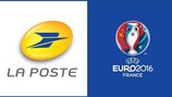 UEFA und La Poste haben ein gemeinsames Logo entwickelt