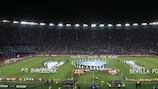 The memorable opening ceremony at the UEFA Super Cup match in Tbilisi, Georgia
