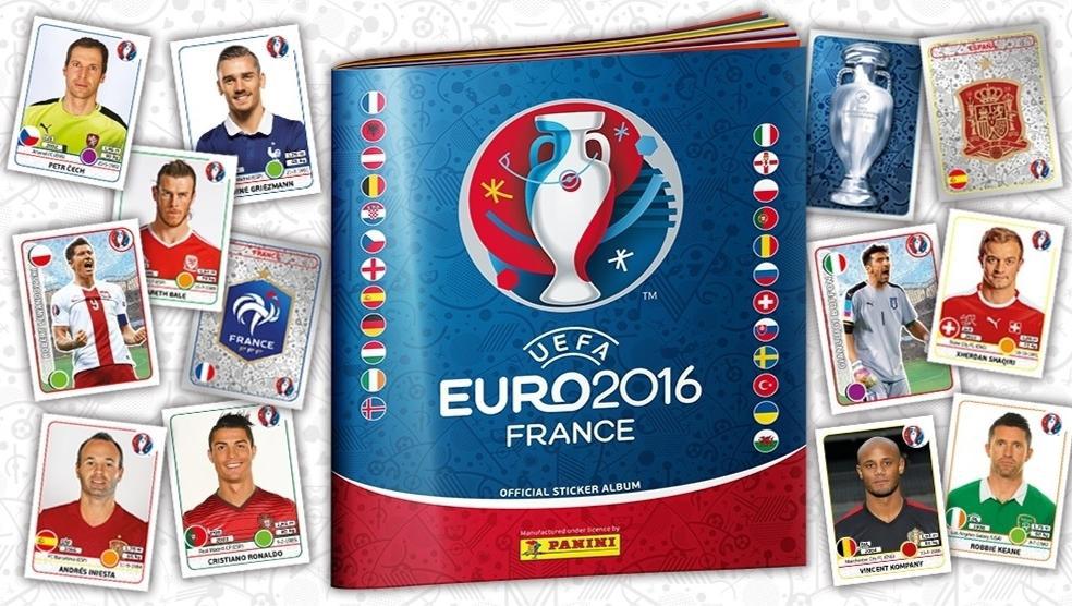 UEFA EURO 2016 FRANCE 680 Stickers  EUROPEAN Completed