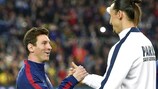 Lionel Messi is among Zlatan Ibrahimović's selections (and not just his ...)