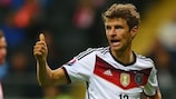 Thomas Müller was Germany's top scorer in qualifying