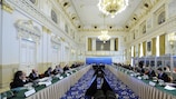 El Comité Ejecutivo de la UEFA se celebra en Budapest, Hungría