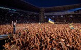 Концерт группы "Океан Ельзи" на одесском стадионе "Черноморец"