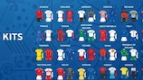 O que eles vão vestir? Equipamentos do UEFA EURO 2016