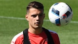Granit Xhaka cannot wait to tackle Albania on Saturday