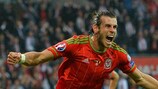 Gareth Bale will lead the line for Wales in France