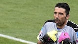 Gianluigi Buffon and the card that took him to within one booking of a suspension