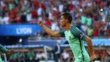 Ronaldo faz história com golos no EURO