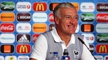 Didier Deschamps is pleased to be back in Marseille