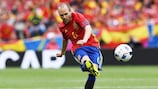 Andrés Iniesta pulling the strings against the Czech Republic