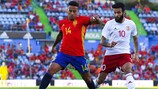 Thiago Alcântara está jugado su primer gran torneo con España