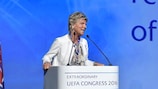 Evelina Christillin, the new UEFA female member on the FIFA Council