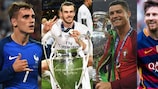 Les nommés pour le titre de Meilleur joueur en Europe de l'UEFA