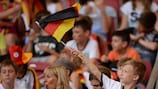 Des supporters allemands présents à la VfB Arena