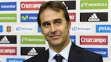 Julen Lopetegui is unveiled as Spain coach