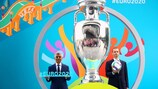 Il sindaco di Londra Sadiq Khan e il Presidente UEFA Aleksander Čeferin