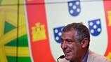 Fernando Santos announces his new contract as Portugal coach