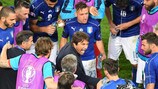 Antonio Conte vor der Verlängerung gegen Deutschland