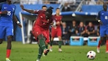 El portugués Éder marcó el tanto que vale la UEFA EURO 2016