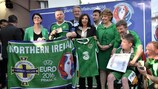 Os adeptos irlandeses foram alvo de homenagem em Paris pelo seu comportamento ao longo do UEFA EURO 2016