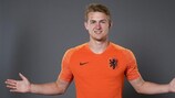 O defesa Matthijs de Ligt, da Holanda, tem apenas 19 anos