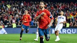 Sergio Ramos deu o triunfo à Espanha com uma grande penalidade.