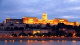 Buda Castle towers over the River Danube