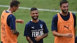 Lorenzo Insigne podría ser titular con Italia