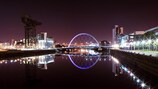 Glasgow vista desde el río Clyde