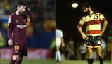 Lionel Messi et Gerd Müller