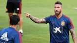 Sergio Ramos will come face to face with club-mate Luka Modrić